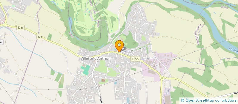 localisation de l'entreprise MONSIEUR NICOLAS RAPONI  VILLETTE-D'ANTHON