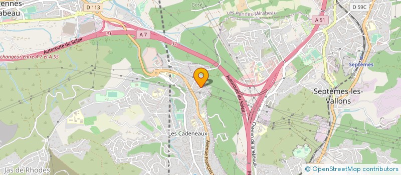 localisation de l'entreprise MONSIEUR NICOLAS RASA à LES PENNES MIRABEAU