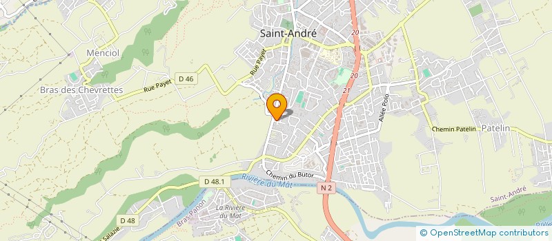 localisation de l'entreprise MONSIEUR NICOLAS RASAMIMANANA à SAINT-ANDRE