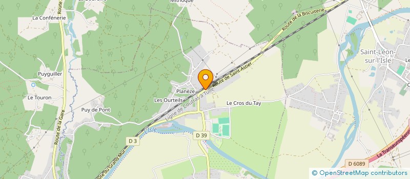 localisation de l'entreprise MONSIEUR NICOLAS RASSE  SAINT-GERMAIN-DU-SALEMBRE