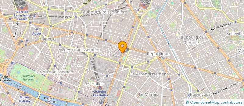 localisation de l'entreprise MONSIEUR NICOLAS RATIEVILLE  PARIS