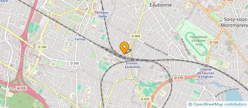 localisation de l'entreprise MONSIEUR NICOLAS RATINAUD  ERMONT