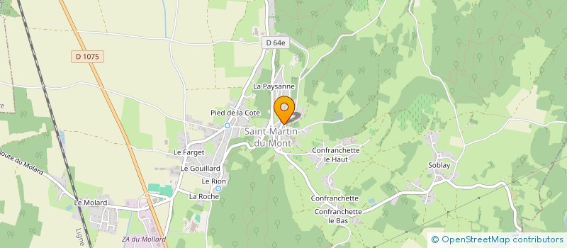 localisation de l'entreprise MONSIEUR NICOLAS RAUW  SAINT-MARTIN-DU-MONT