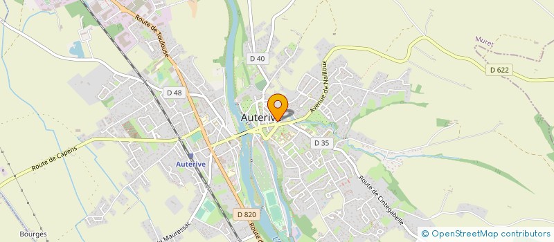 localisation de l'entreprise MONSIEUR NICOLAS RAUZI  AUTERIVE