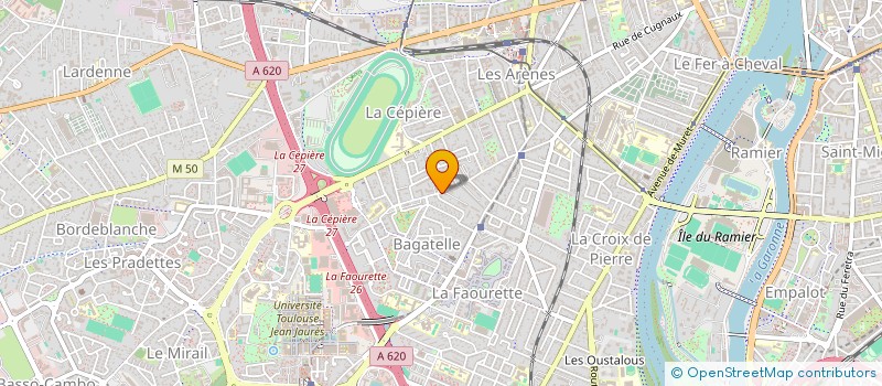 localisation de l'entreprise MONSIEUR NICOLAS RAY à TOULOUSE