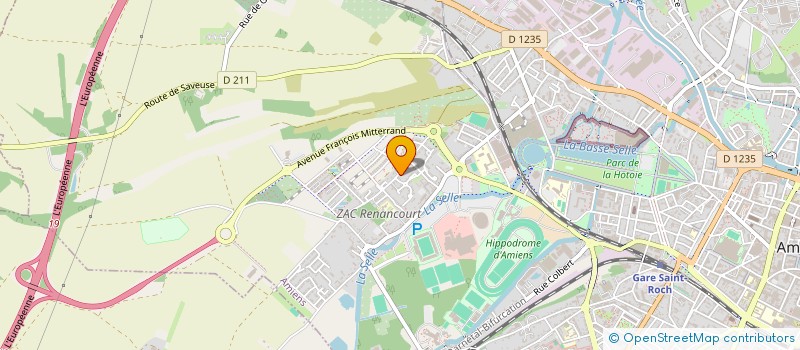 localisation de l'entreprise MONSIEUR NICOLAS RAYEZ  AMIENS