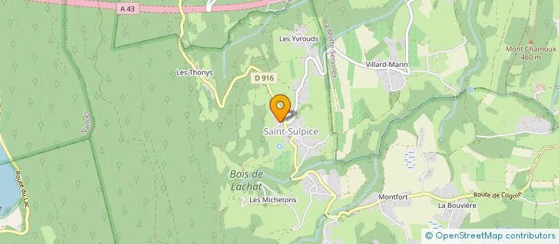 localisation de l'entreprise MONSIEUR NICOLAS RAYMOND à SAINT-SULPICE
