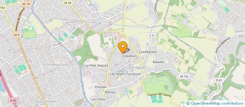 localisation de l'entreprise MONSIEUR NICOLAS RAYMOND à LAUNAGUET