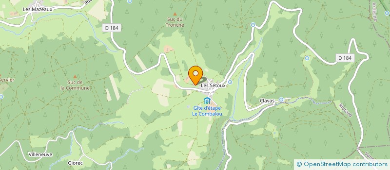 localisation de l'entreprise MONSIEUR NICOLAS RAYNAUD  RIOTORD