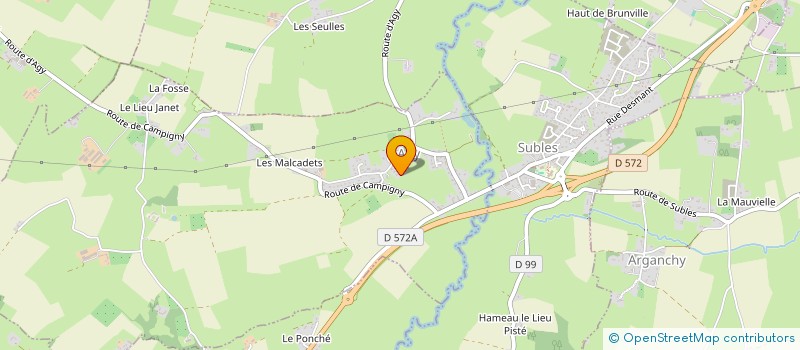 localisation de l'entreprise MONSIEUR NICOLAS REBONDY  AGY