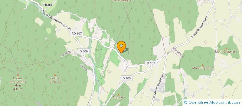 localisation de l'entreprise MONSIEUR NICOLAS REBOUL  CONDILLAC