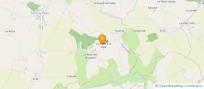 localisation de l'entreprise MONSIEUR NICOLAS REDON  SAINT-GILDAS