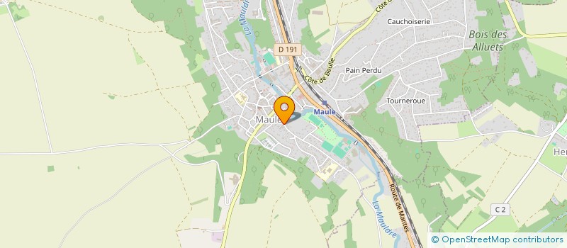 localisation de l'entreprise MONSIEUR NICOLAS REGNARD  VERNEUIL-SUR-SEINE