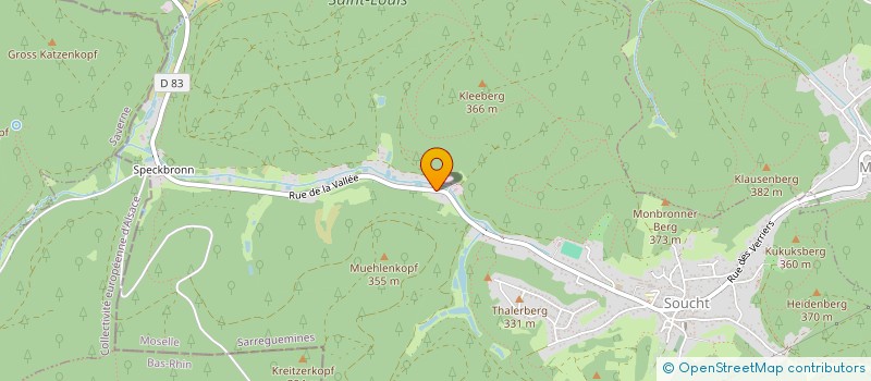 localisation de l'entreprise MONSIEUR NICOLAS REISER  SOUCHT