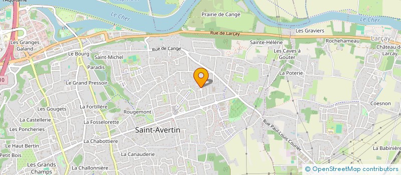 localisation de l'entreprise MONSIEUR NICOLAS REITZ  SAINT-AVERTIN