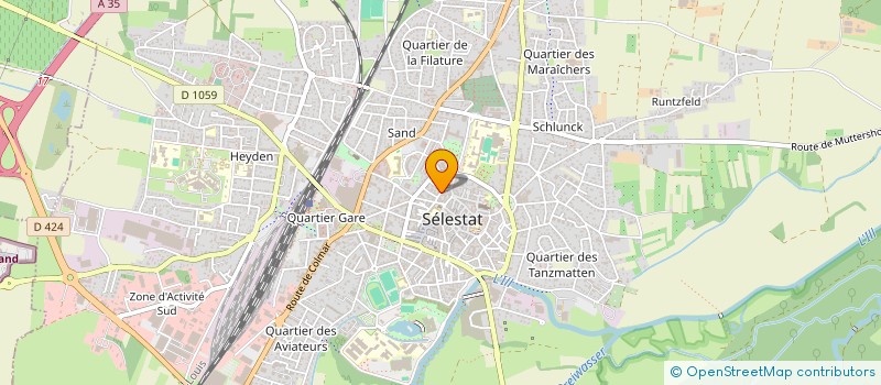 localisation de l'entreprise MONSIEUR NICOLAS REMETTER  SELESTAT