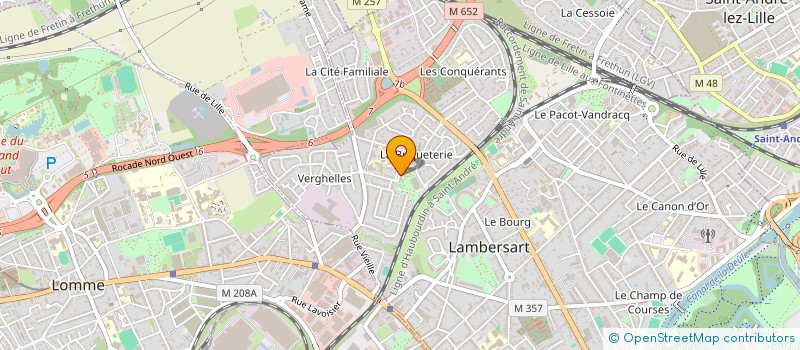 localisation de l'entreprise MONSIEUR NICOLAS REMOND à LAMBERSART