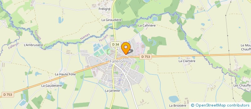 localisation de l'entreprise MONSIEUR NICOLAS REMY  FALLERON