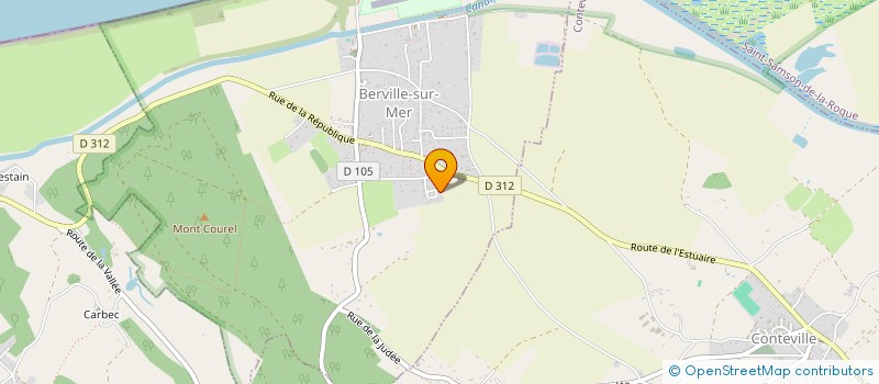 localisation de l'entreprise MONSIEUR NICOLAS REMY  BERVILLE-SUR-MER