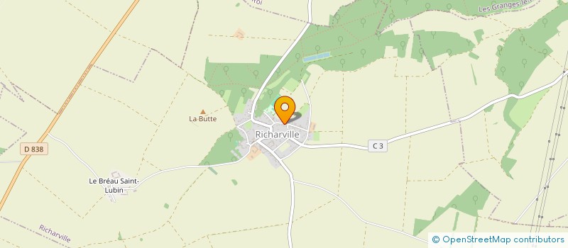 localisation de l'entreprise MONSIEUR NICOLAS RENARD à RICHARVILLE