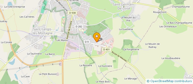 localisation de l'entreprise MONSIEUR NICOLAS RENARD à COURGEON
