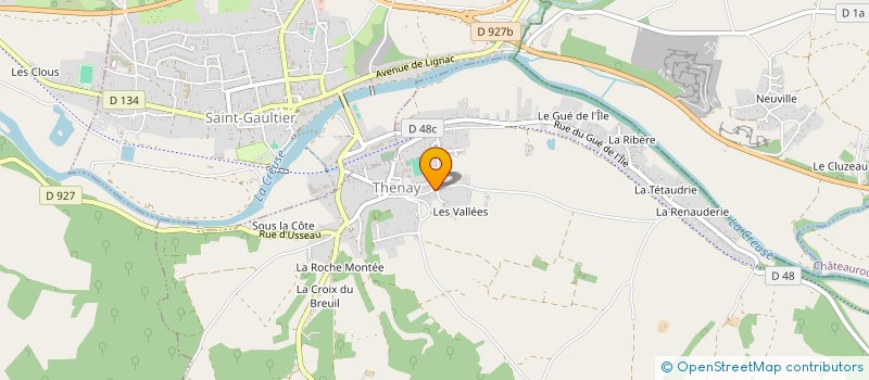 localisation de l'entreprise MONSIEUR NICOLAS RENARD à THENAY