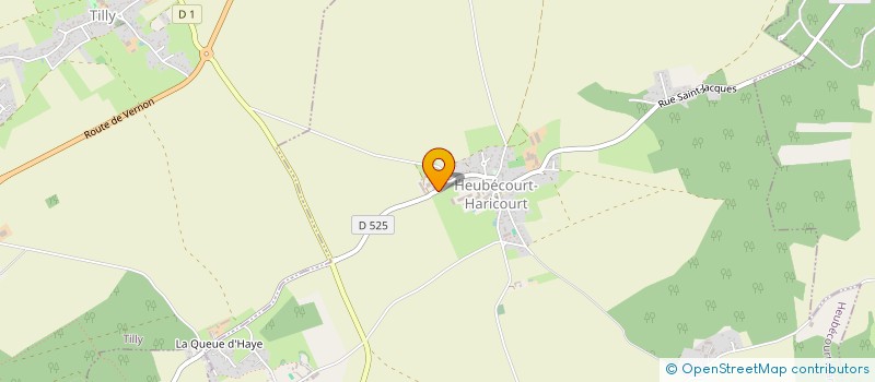 localisation de l'entreprise MONSIEUR NICOLAS RENAULT  HEUBECOURT-HARICOURT