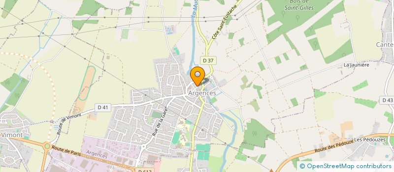 localisation de l'entreprise MONSIEUR NICOLAS RENAULT  ARGENCES