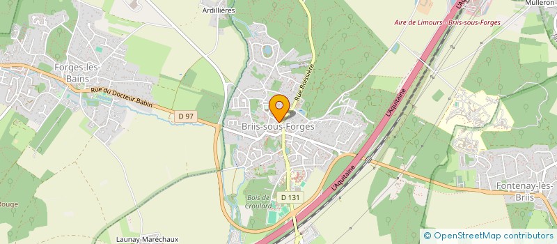 localisation de l'entreprise MONSIEUR NICOLAS RENIVIDAUD à BRIIS-SOUS-FORGES