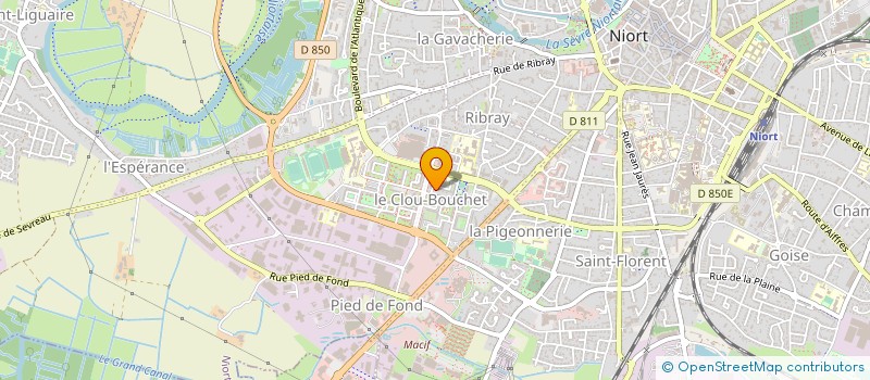 localisation de l'entreprise MONSIEUR NICOLAS RENOUX à NIORT