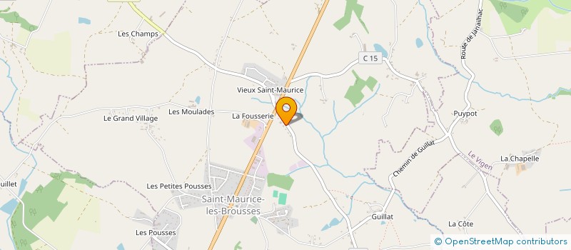 localisation de l'entreprise MONSIEUR NICOLAS RESTOUX à SAINT-MAURICE-LES-BROUSSES