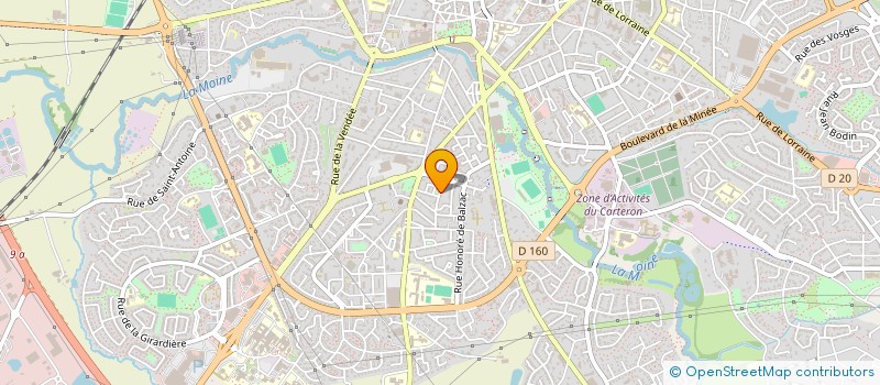 localisation de l'entreprise MONSIEUR NICOLAS RETAILLEAU à CHOLET