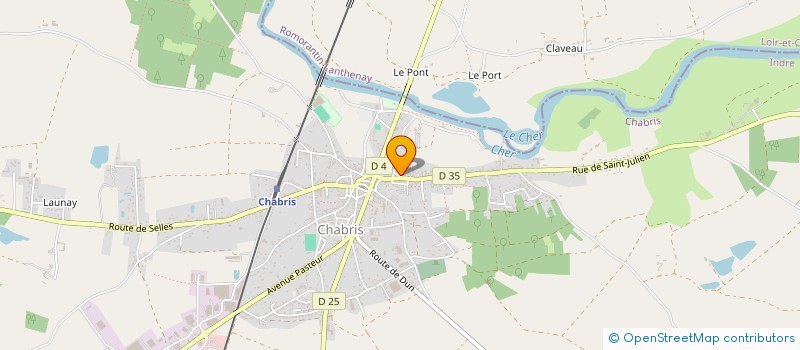 localisation de l'entreprise MONSIEUR NICOLAS RETY à CHABRIS