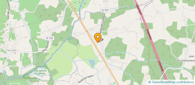 localisation de l'entreprise MONSIEUR NICOLAS REVILLOT  SAINT-LAURENT-D'ARCE