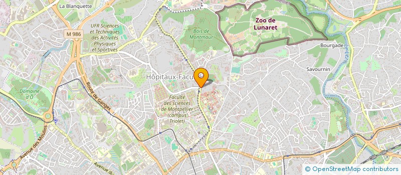localisation de l'entreprise MONSIEUR NICOLAS REVOIL à MONTPELLIER