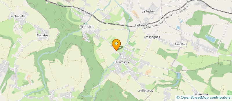 localisation de l'entreprise MONSIEUR NICOLAS REVOL à ROMAGNIEU