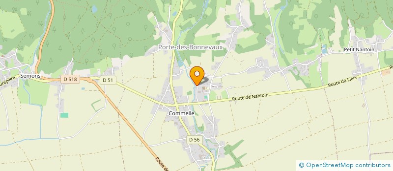 localisation de l'entreprise MONSIEUR NICOLAS REVOL  LA FRETTE