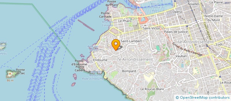 localisation de l'entreprise MONSIEUR NICOLAS REY à MARSEILLE