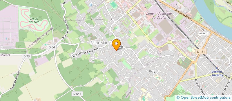 localisation de l'entreprise MONSIEUR NICOLAS REYDON à SAINT-MARCEL