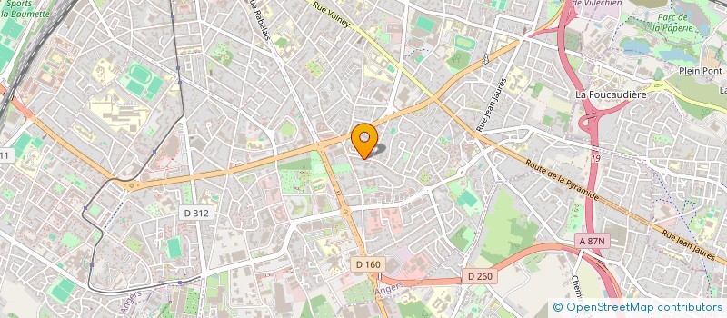 localisation de l'entreprise MONSIEUR NICOLAS RIAUD à ANGERS