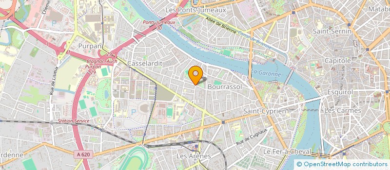 localisation de l'entreprise MONSIEUR NICOLAS RIBEIRO à TOULOUSE