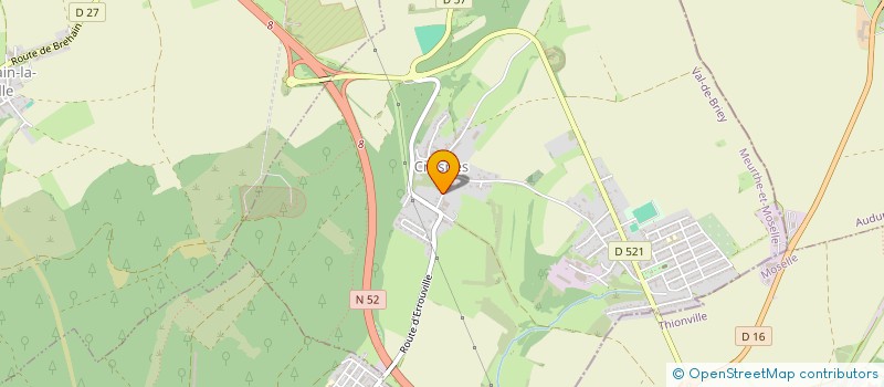 localisation de l'entreprise MONSIEUR NICOLAS RIBEIRO DA ASCENCAO  CRUSNES