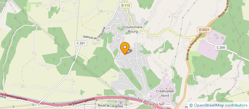 localisation de l'entreprise MONSIEUR NICOLAS RIC  COULOUNIEIX-CHAMIERS