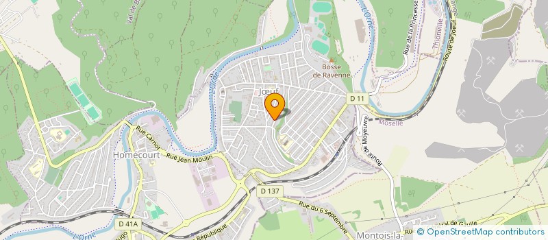 localisation de l'entreprise MONSIEUR NICOLAS RICCIARDELLA  JUF