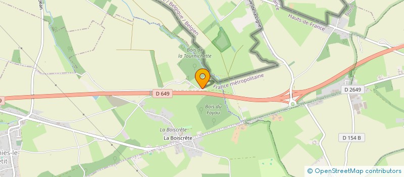 localisation de l'entreprise MONSIEUR NICOLAS RICHARD à WARGNIES-LE-PETIT