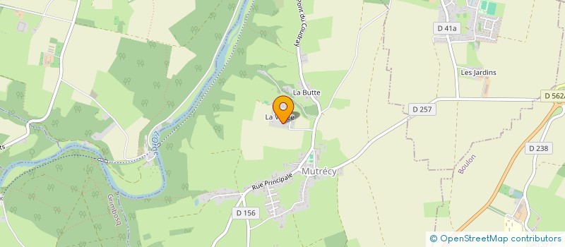 localisation de l'entreprise MONSIEUR NICOLAS RICHARD  MUTRECY