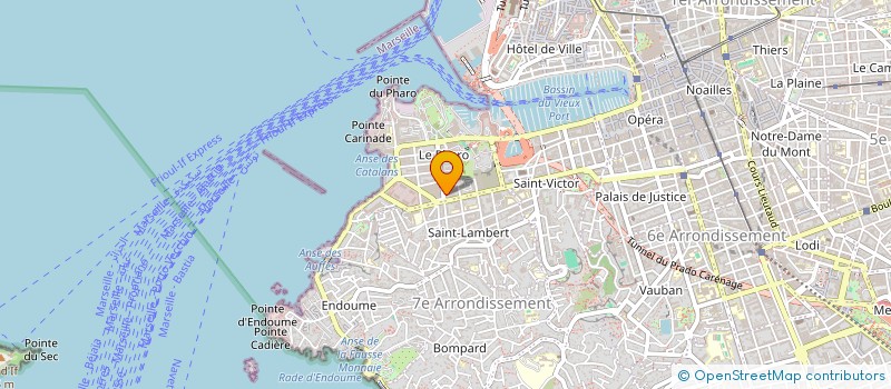 localisation de l'entreprise MONSIEUR NICOLAS RICHARDSON à MARSEILLE