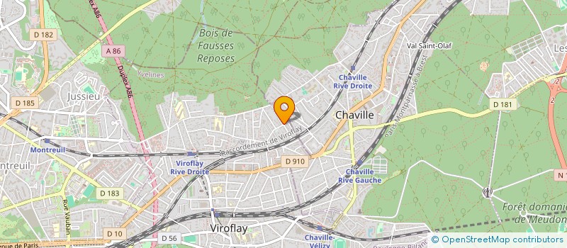 localisation de l'entreprise MONSIEUR NICOLAS RICHEMONT  VIROFLAY