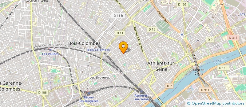 localisation de l'entreprise MONSIEUR NICOLAS RICK à ASNIERES-SUR-SEINE