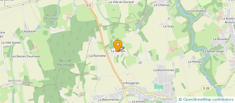 localisation de l'entreprise MONSIEUR NICOLAS RIDARD  CANISY